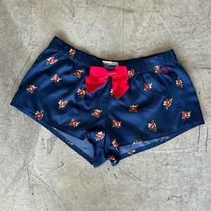 Bella Swan Silky Paisley Print Lounge Shorts